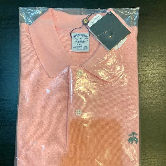 Slim Fit Supima® Cotton Performance Polo Shirt - Picture 1 of 2